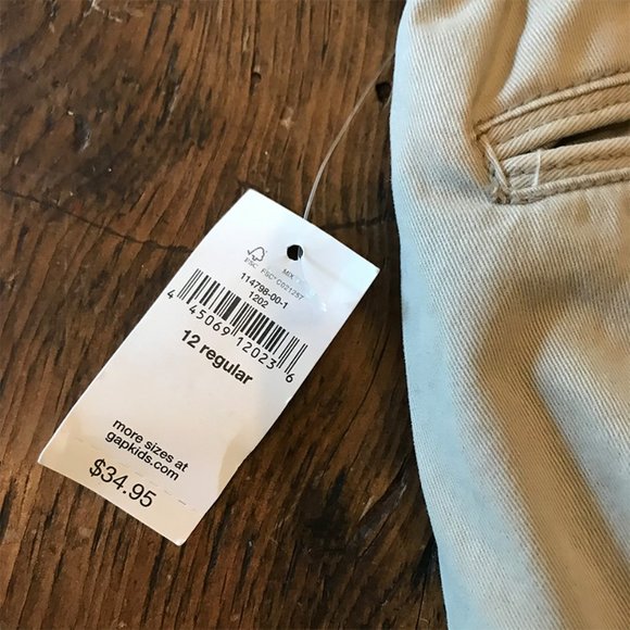 GAPKIDS Insulated Khakis - Boys 12 reg - NWT - Picture 5 of 11